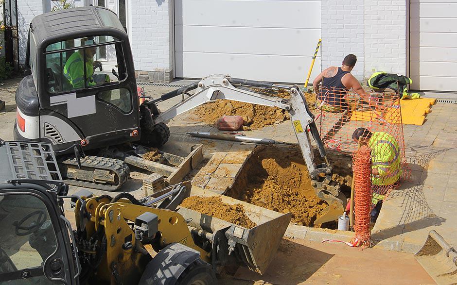 assainissement canalisation Baulne